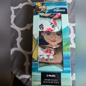 Moana Themed Socks Set